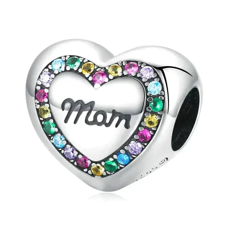 Charm Cœur Je t’aime Maman – Maison Perle