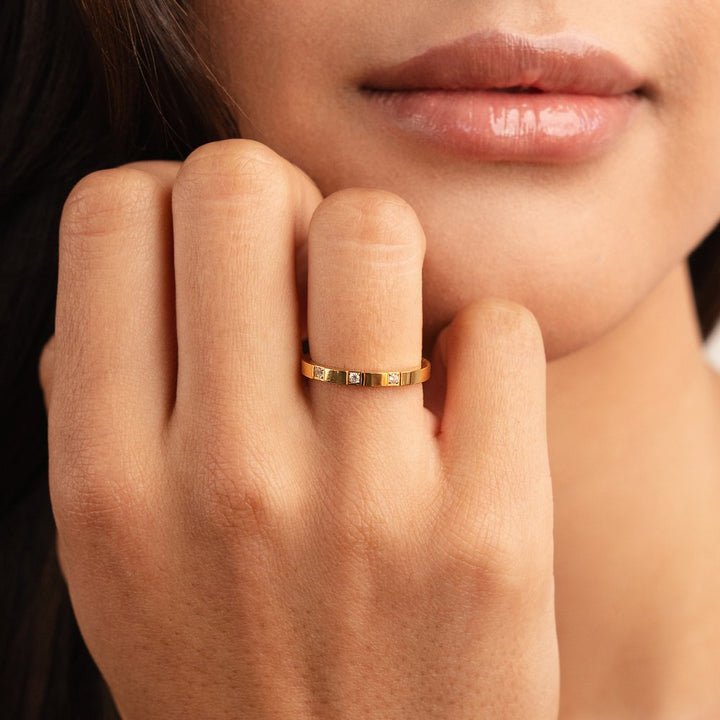 Bague Lucia cristal