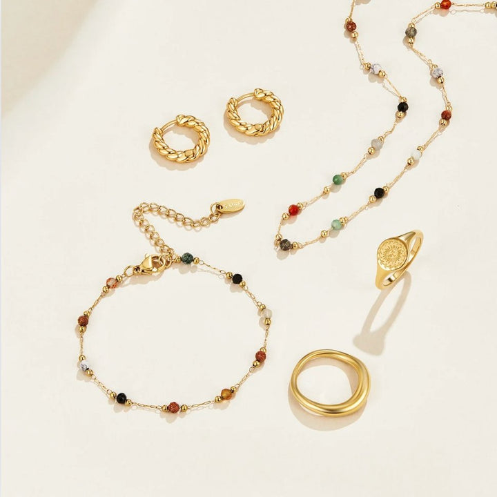 Lulu collier avec perles