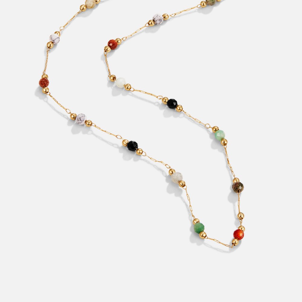 Lulu collier avec perles