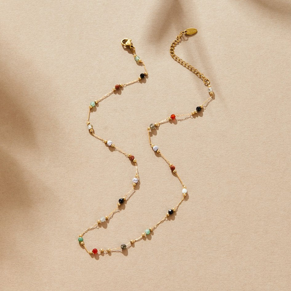 Lulu collier avec perles