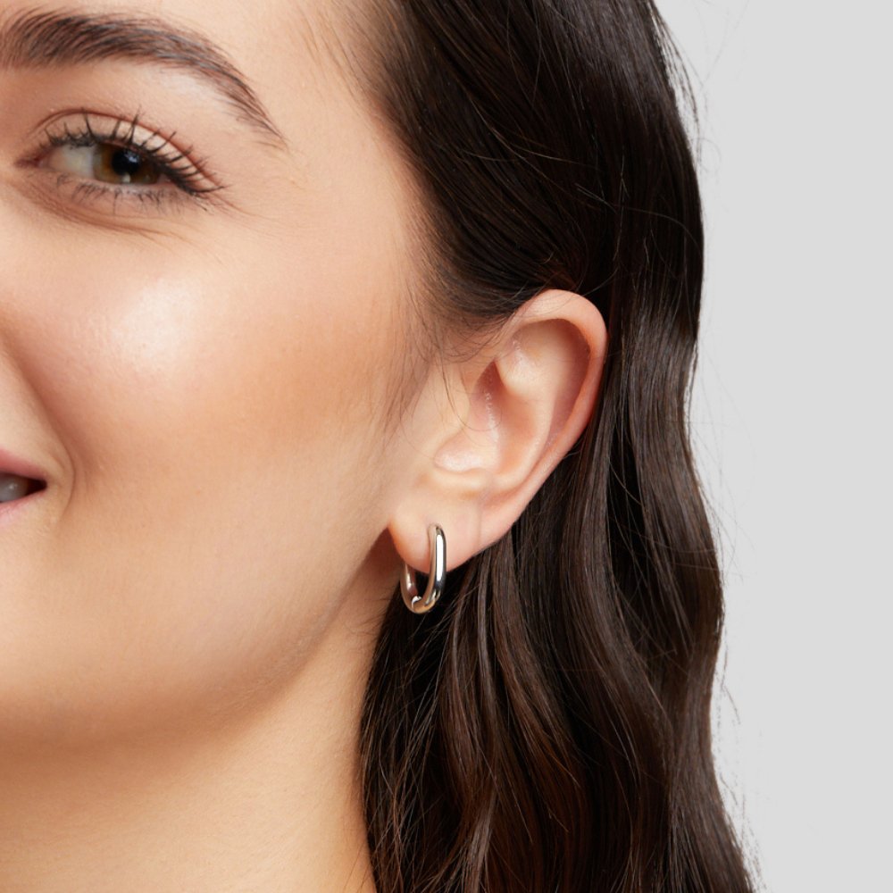 Boucles d’oreilles argentées Madison