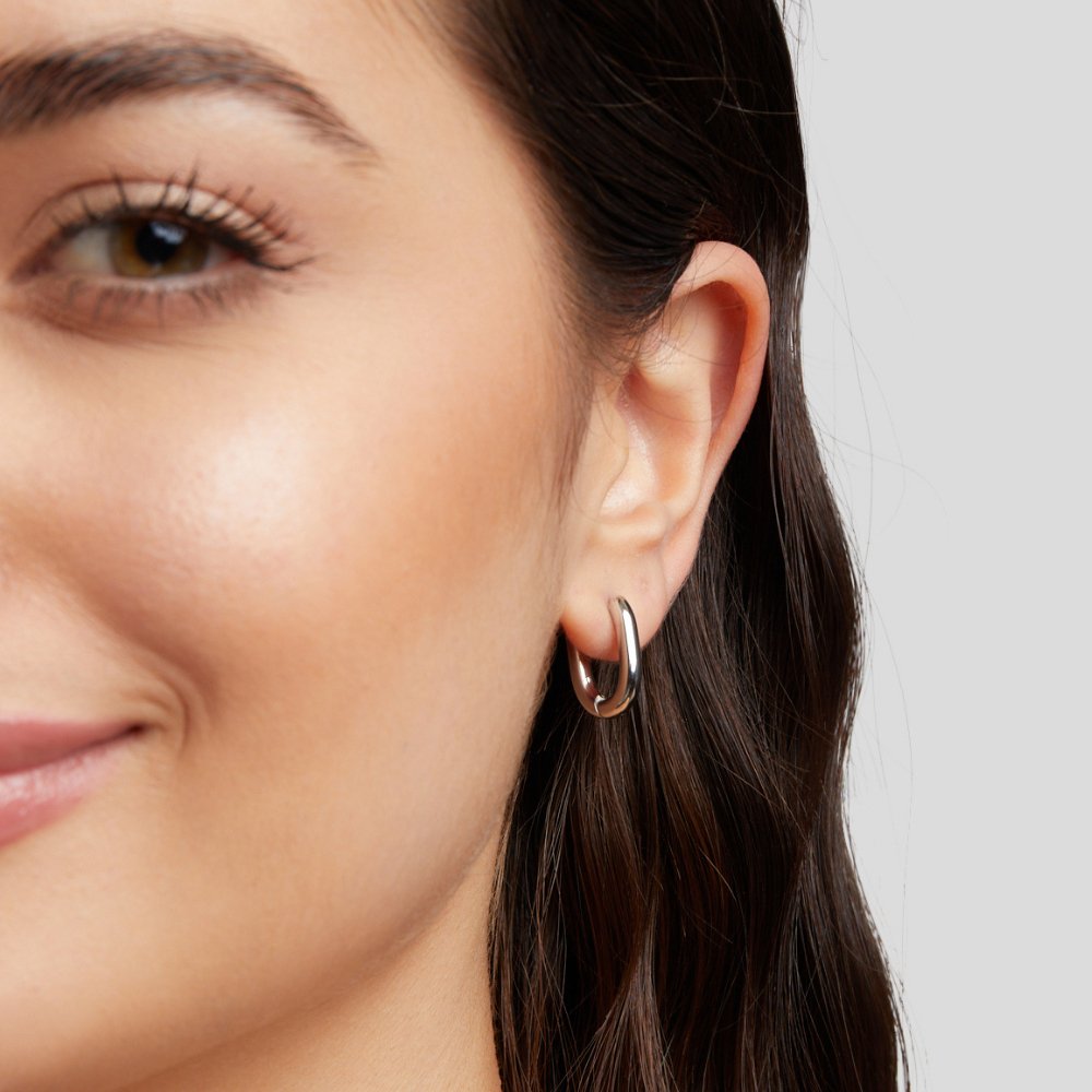 Boucles d’oreilles argentées Madison
