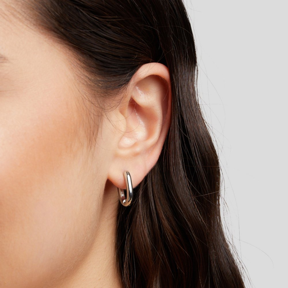 Boucles d’oreilles argentées Madison