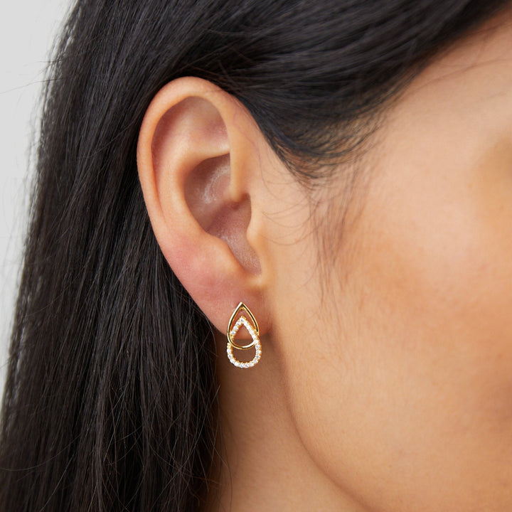 Boucles d’oreilles goutte Mara