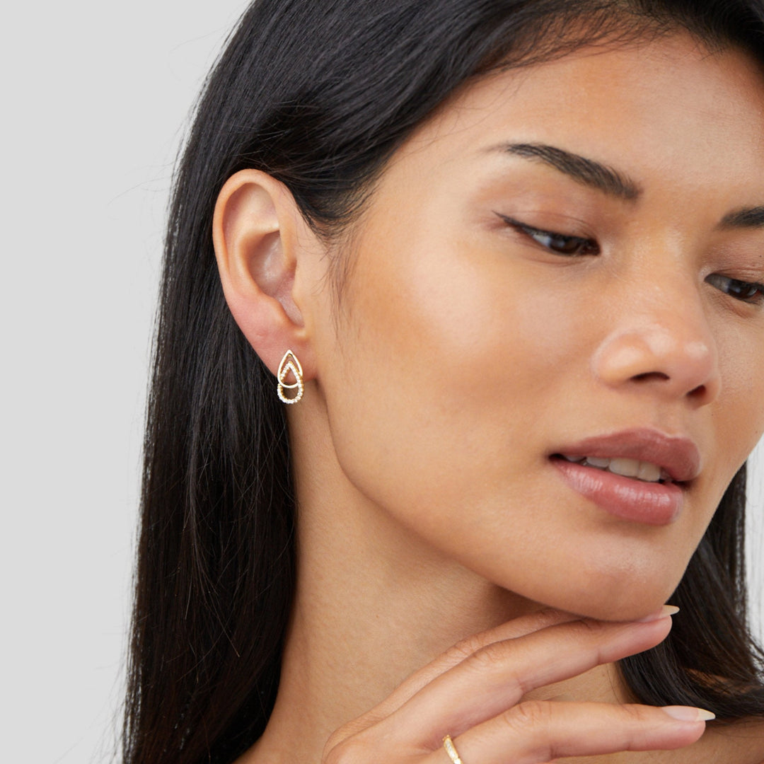 Boucles d’oreilles goutte Mara