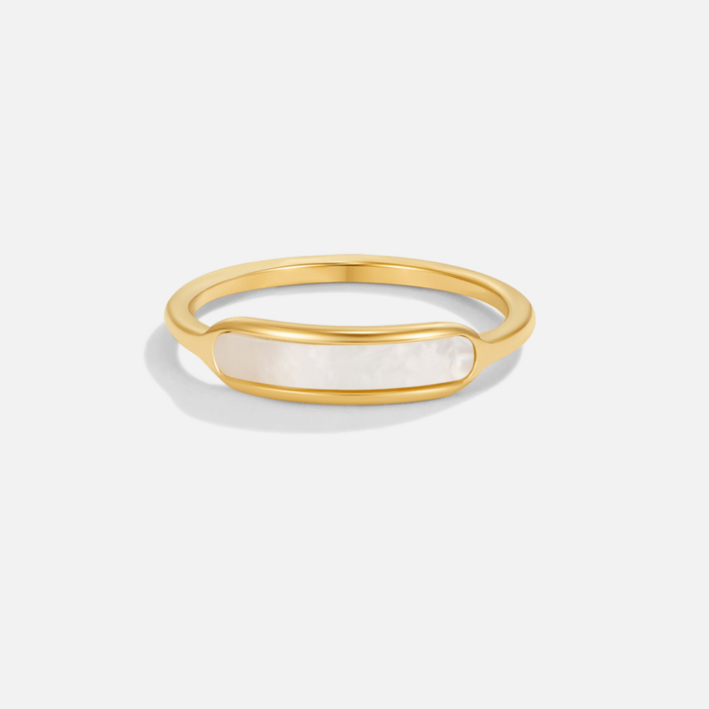 Bague Maya perles blanche