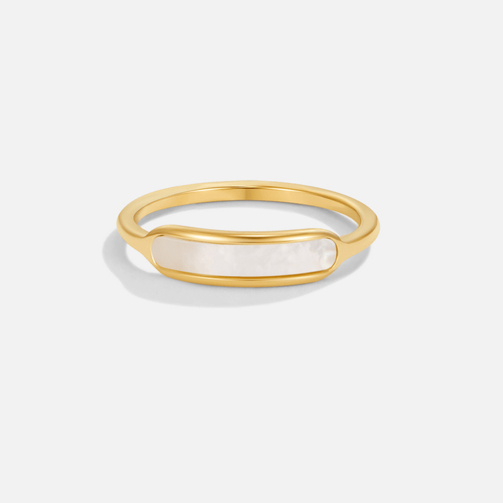Bague Maya perles blanche