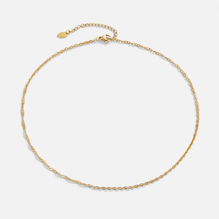 Mila Twist Chaîne dorée