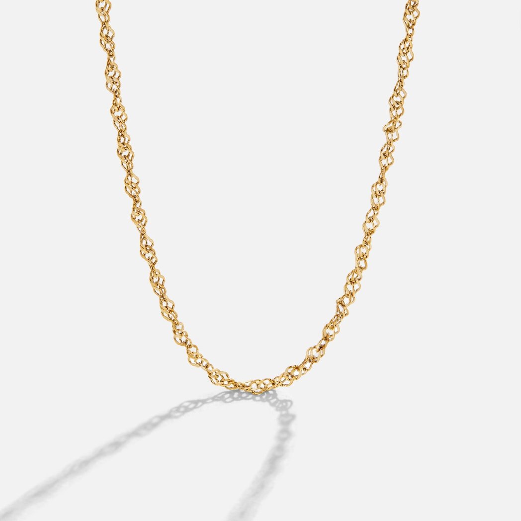 Mila Twist Chaîne dorée