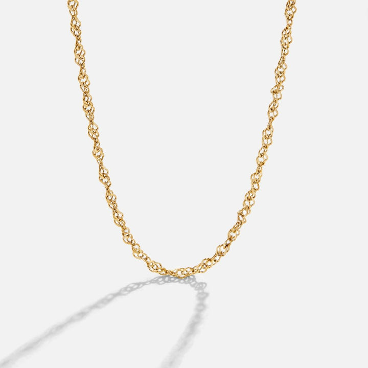 Mila Twist Chaîne dorée