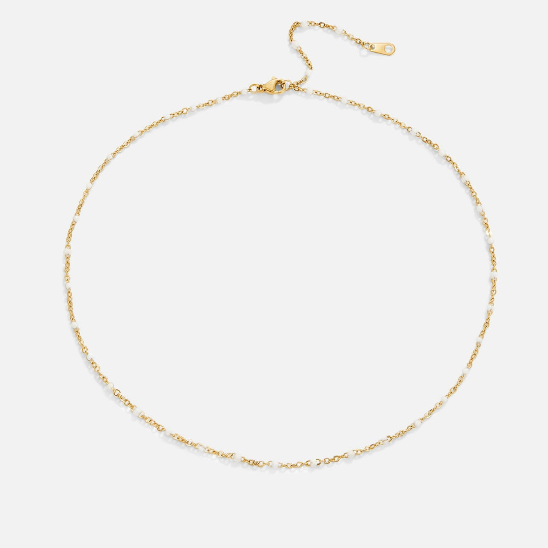 Mila Blanc Collier de perles