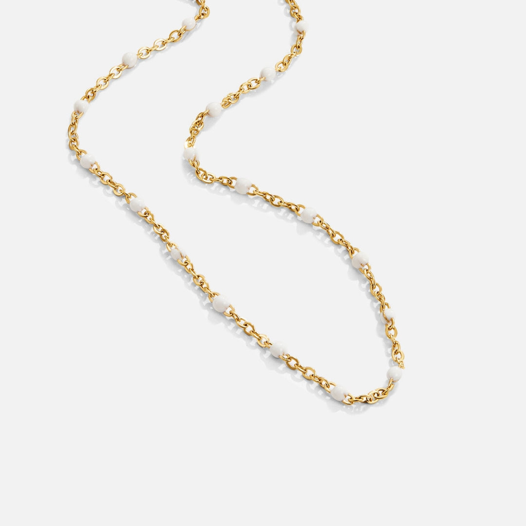 Mila Blanc Collier de perles