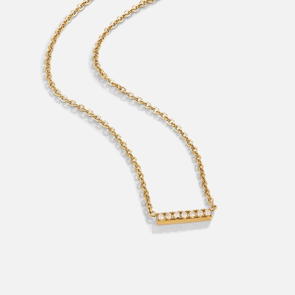Collier Missy s krištáľovým tyčinkovým príveskom