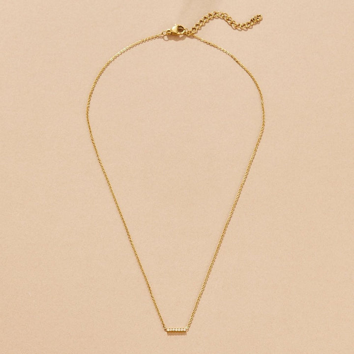 Collier Missy s krištáľovým tyčinkovým príveskom
