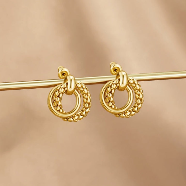 Créoles torsadées Monica Bead