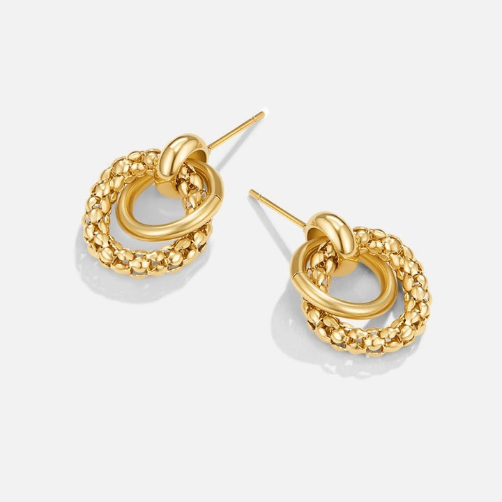 Créoles torsadées Monica Bead