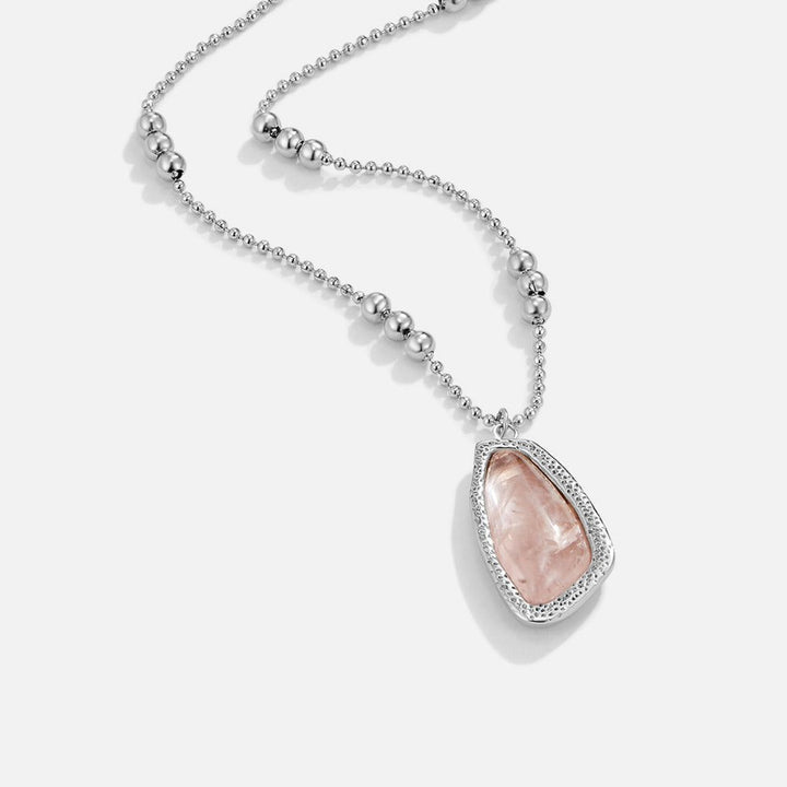 Collier goutte en pierre de lune