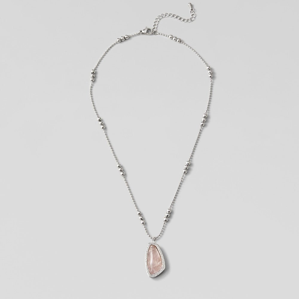 Collier goutte en pierre de lune