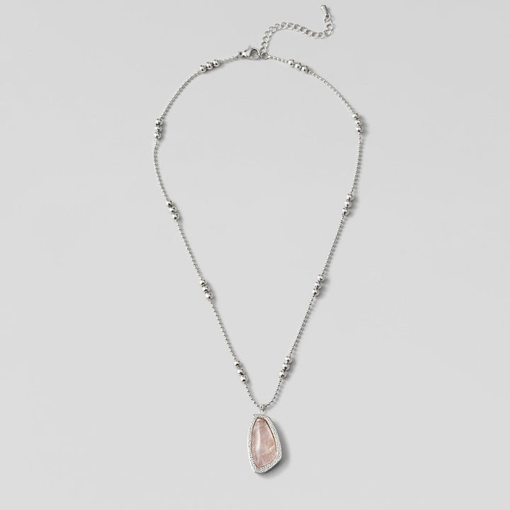 Collier goutte en pierre de lune