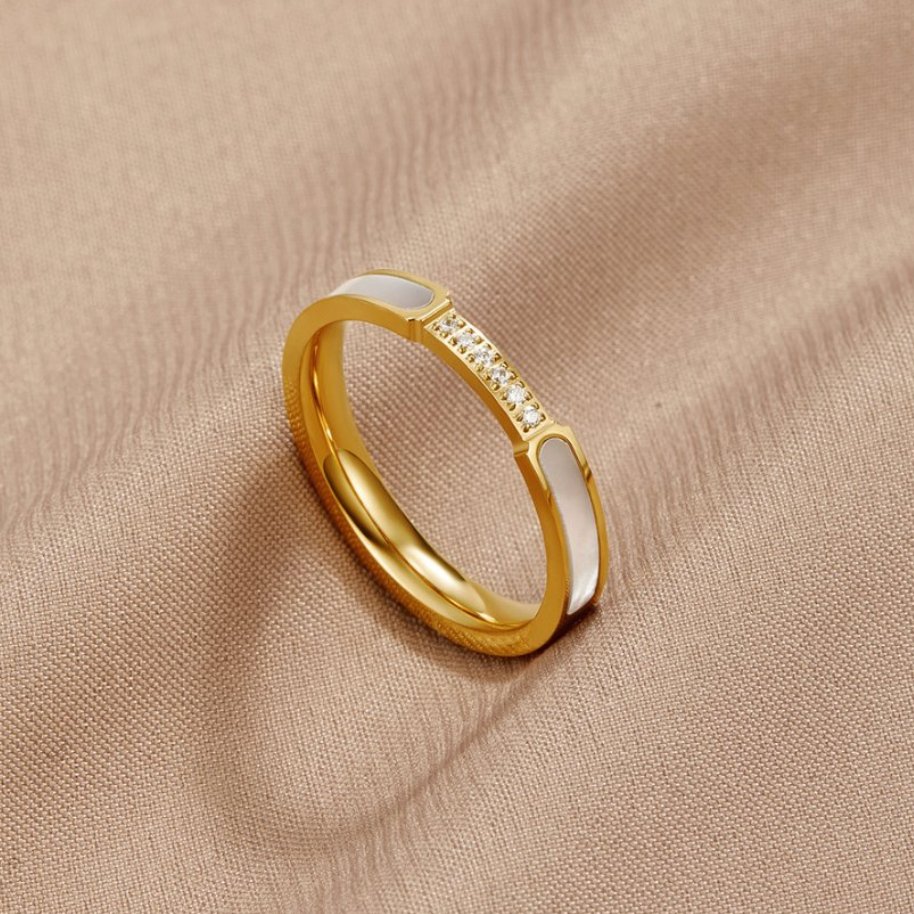 Bague Mati perle cristal