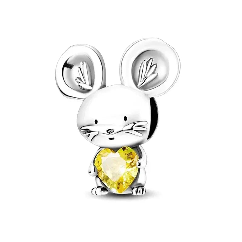 Charm Petite souris - Maison Perle