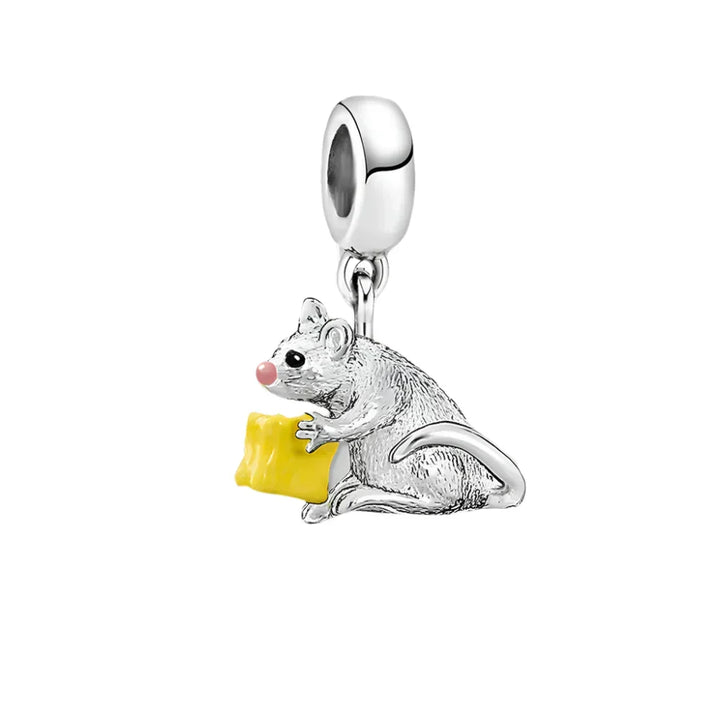 Charm pendant Petite souris - Maison Perle