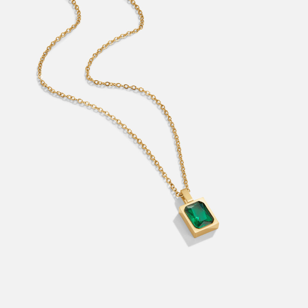 Mystický Vert kryštálový collier
