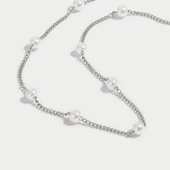 Collier Nura Pearl Silver