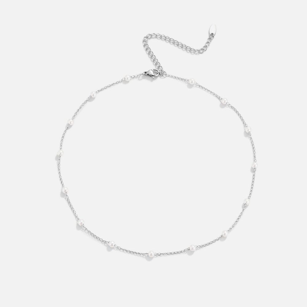 Collier Nura Pearl Silver