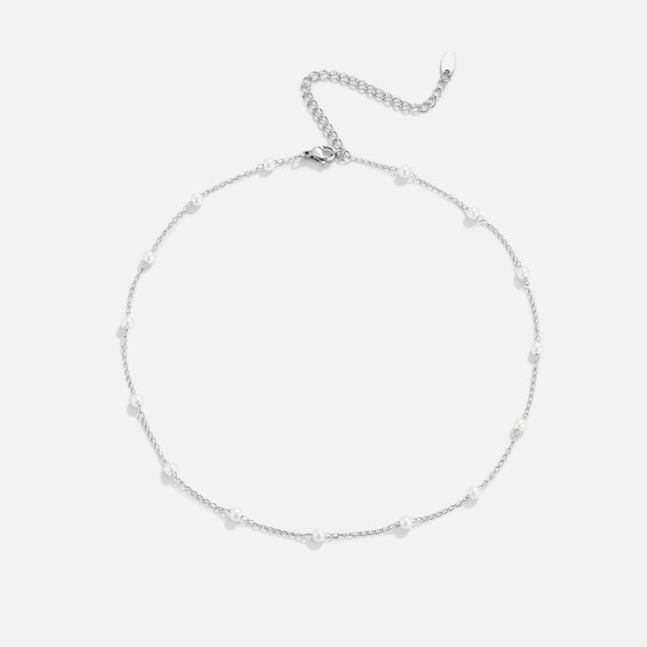 Collier Nura Pearl Silver