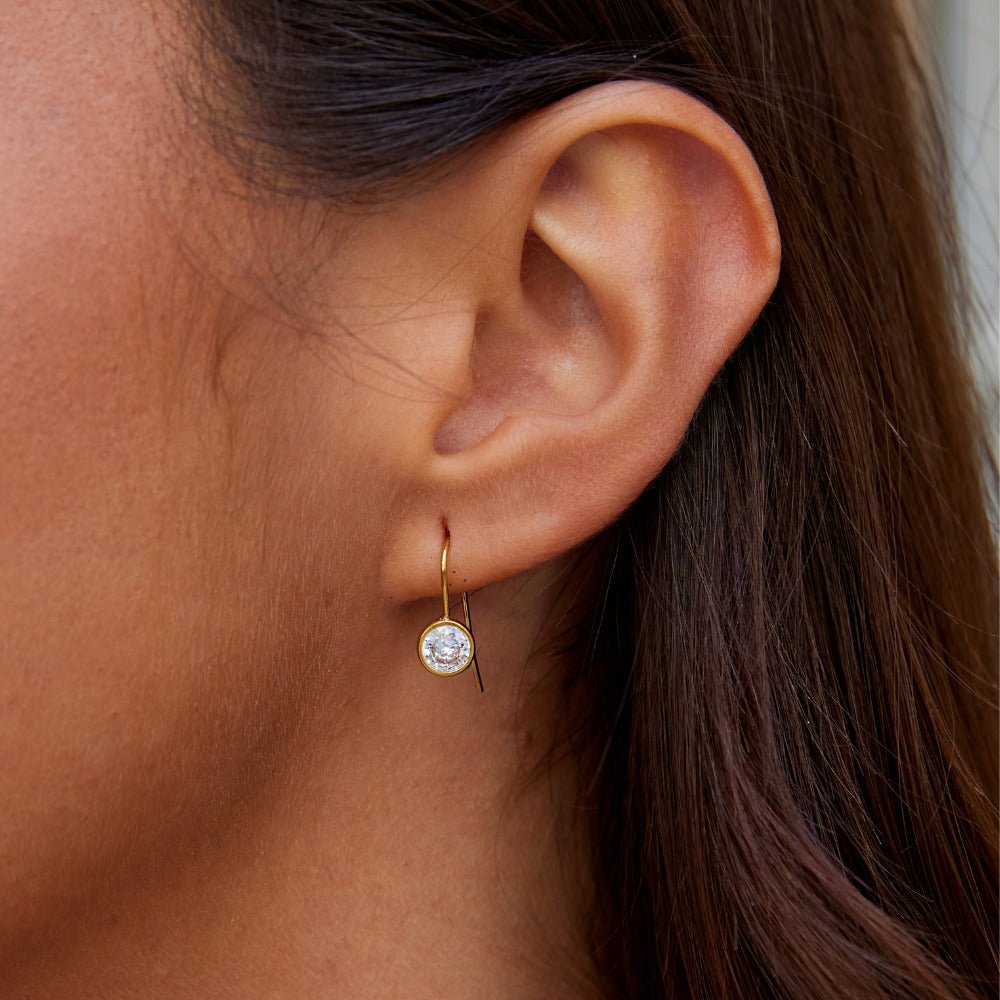 Boucles d’oreilles Olivia en cristal