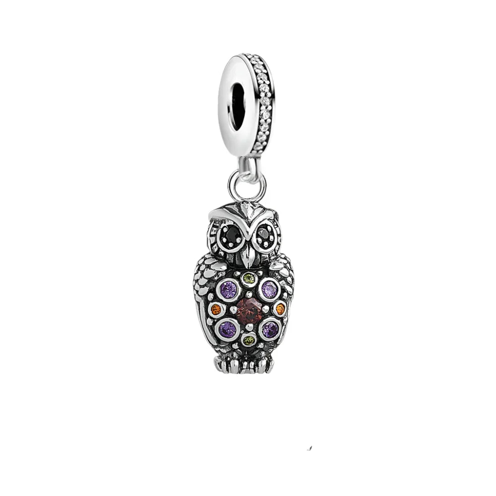 Charm pendant Hibou - Maison Perle