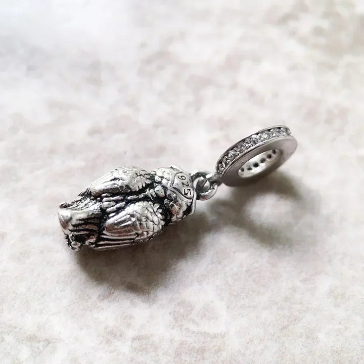 Charm pendant Hibou - Maison Perle