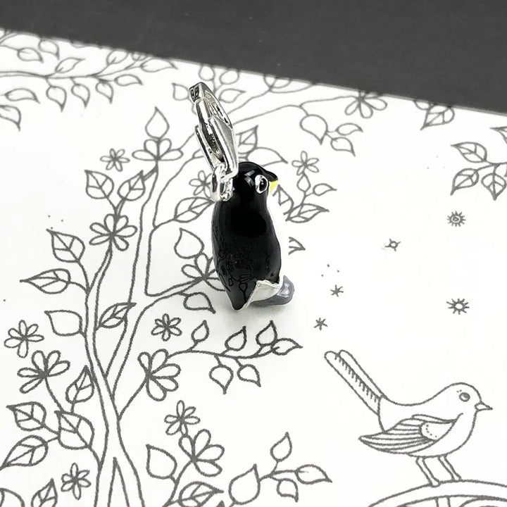 Charm pendant Pingouin - Maison Perle