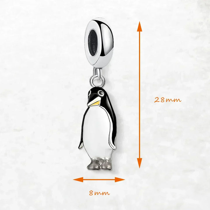 Charm pendant Pingouin - Maison Perle