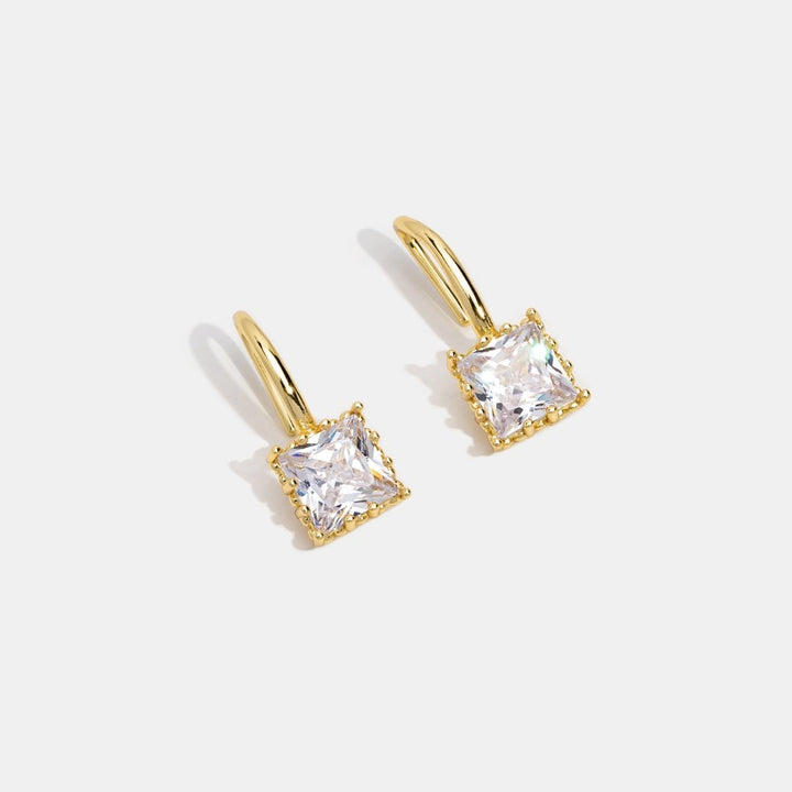 Boucles d’oreilles Piper avec gouttes en cristal