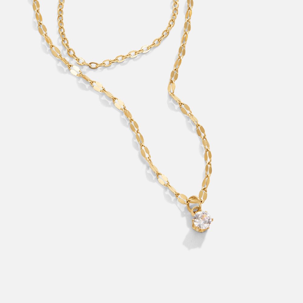 Piya en cristal Collier multirang