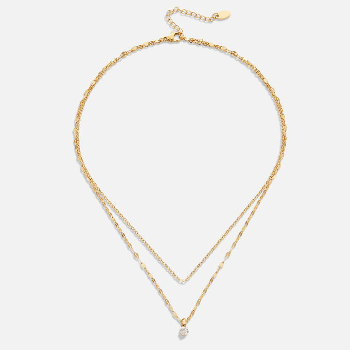 Piya en cristal Collier multirang