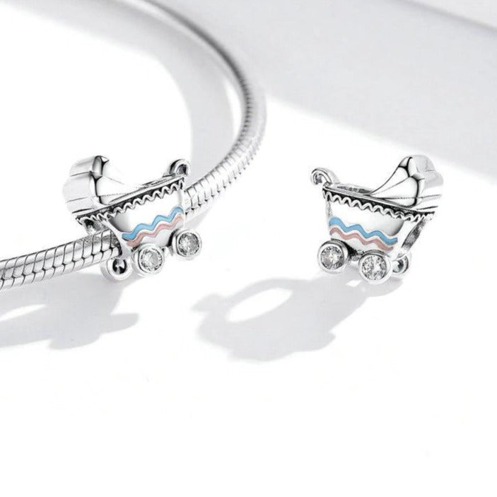 Charm Poussette Bébé – Maison Perle