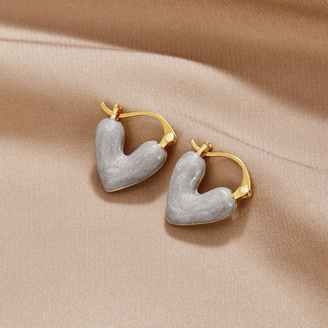 Boucles d’oreilles Cœur Pur