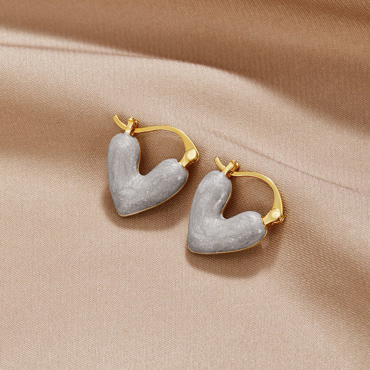Boucles d’oreilles Cœur Pur