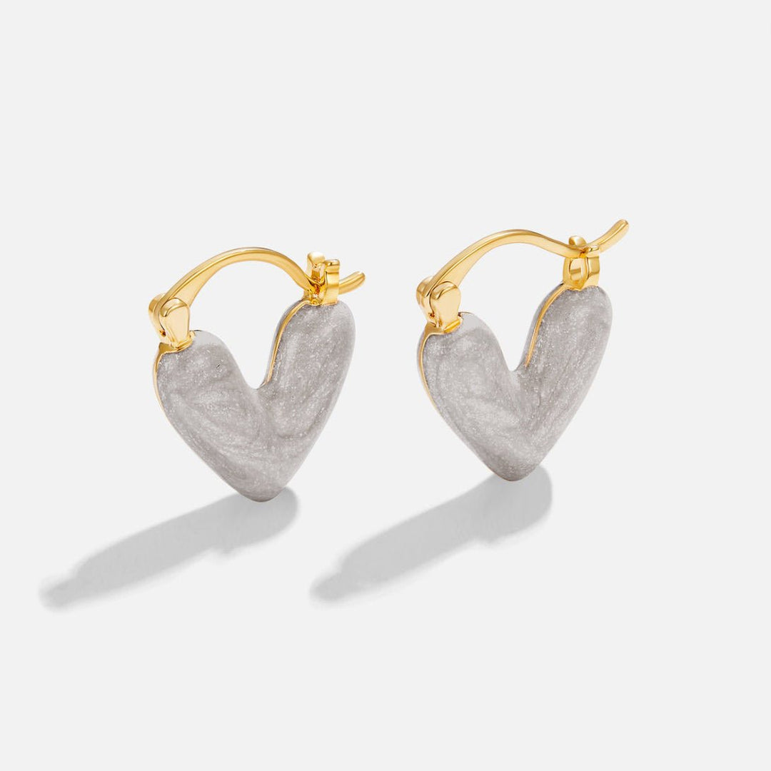 Boucles d’oreilles Cœur Pur
