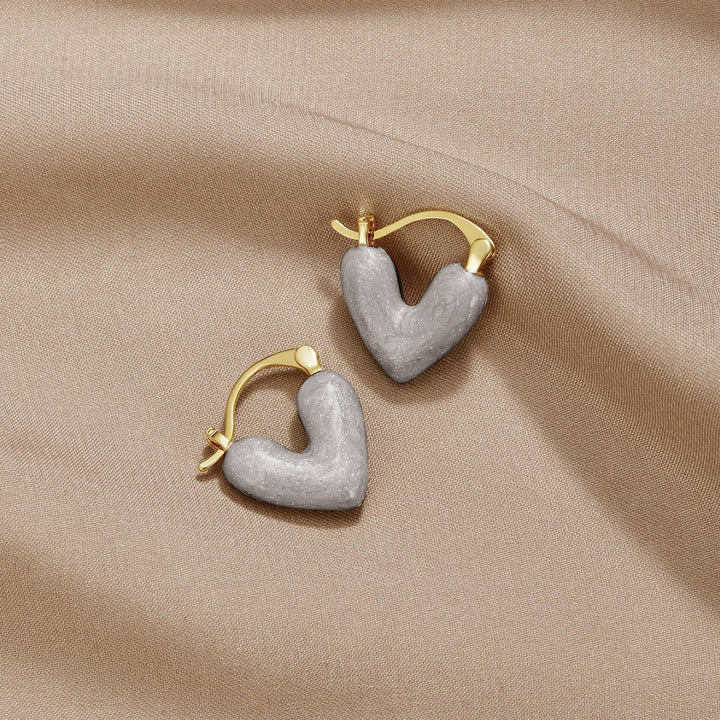 Boucles d’oreilles Cœur Pur