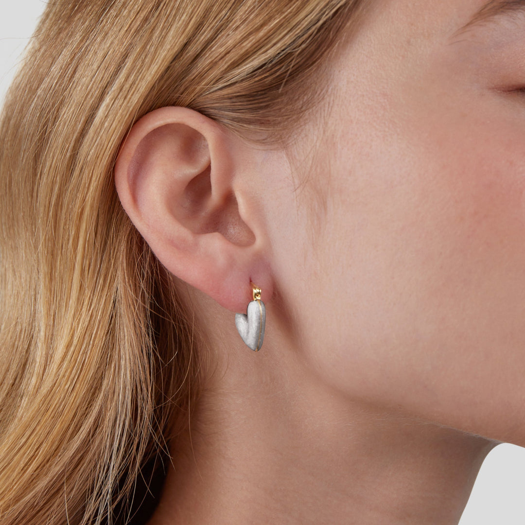 Boucles d’oreilles Cœur Pur