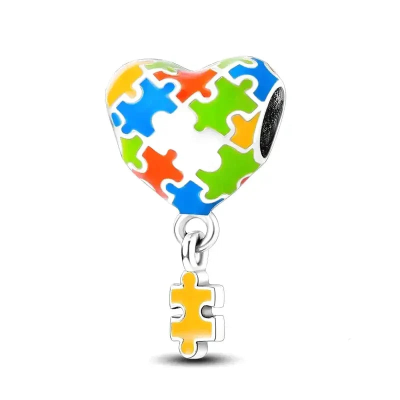 Charm Cœur Puzzle – Maison Perle
