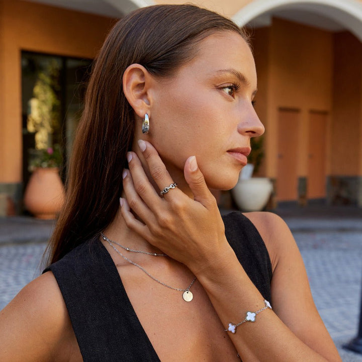 Bague Raya argentée