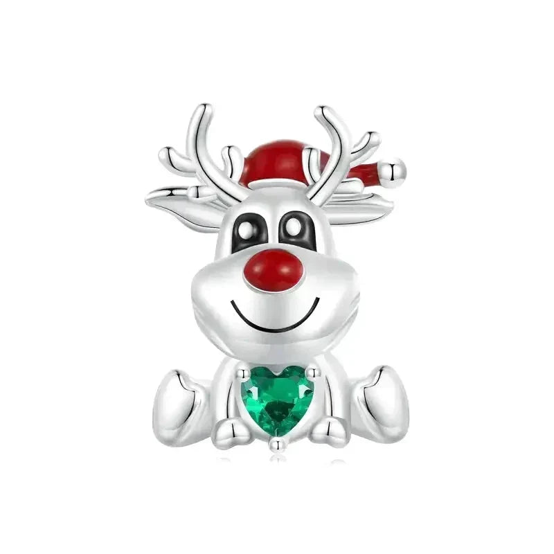 Charm Renne de Noël - Maison Perle