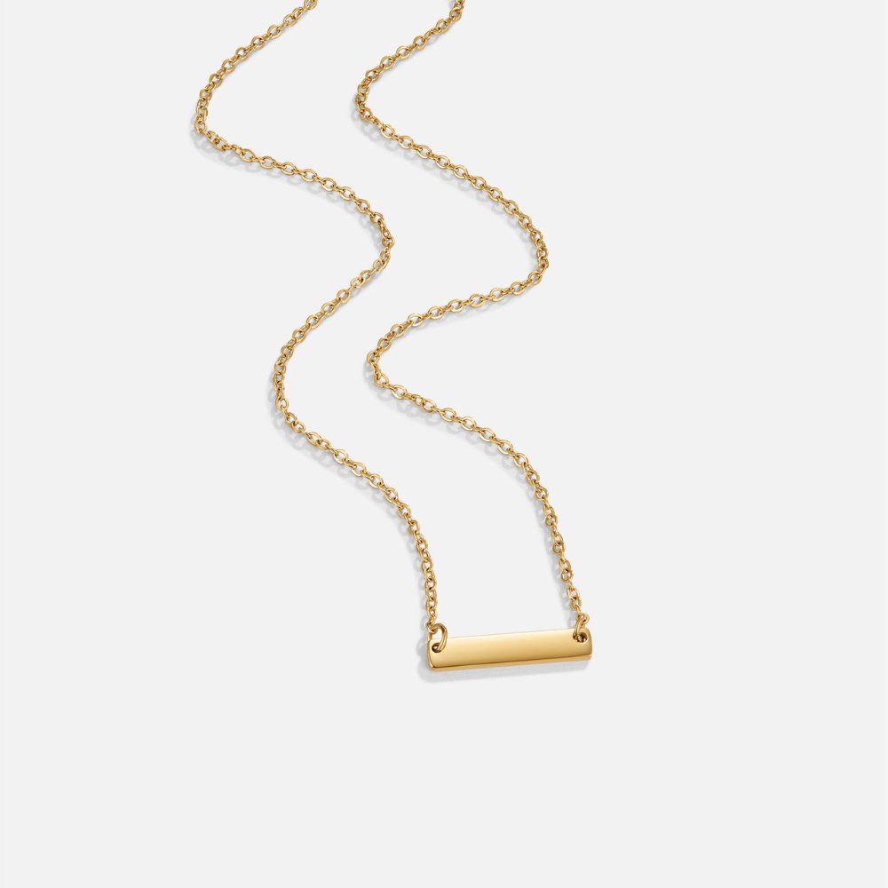 Collier so zlatým ingotom Rina