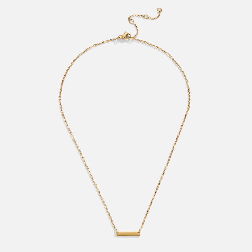 Collier so zlatým ingotom Rina